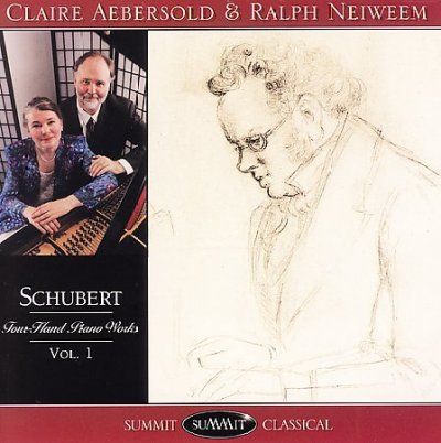 Claire Aebersold - Schubert: 4 Hand Piano Works Vol 4 (CD)