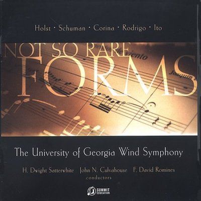 University Of Georgi - Not So Rare Forms (CD)