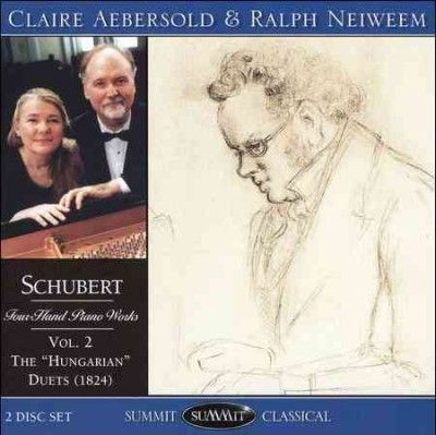 Claire Aebersold - Schubert: Four Hand Works Vol 2 (CD)