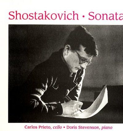 Carlos Prieto - Shostakovich: Cello Sonatas (CD)