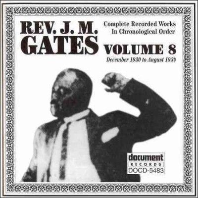 Rev.J.M. Gates Vol.08 1930-34 - (Import CD)