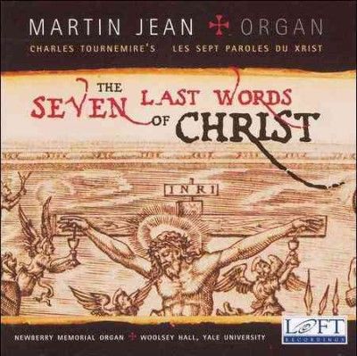 Martin Jean - Tournemire: Seven Last Words Of Chr (CD)