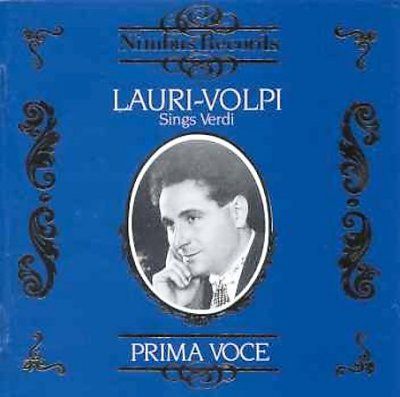Giacomo Lauri - Volpi - Lauri Volpi Sings Verdi (CD)