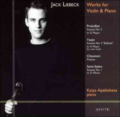 Jack Liebeck - Works For Piano &amp; Violin (CD)