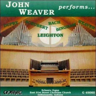 John Weaver - John Weaver Performs Dupre/bach (CD)