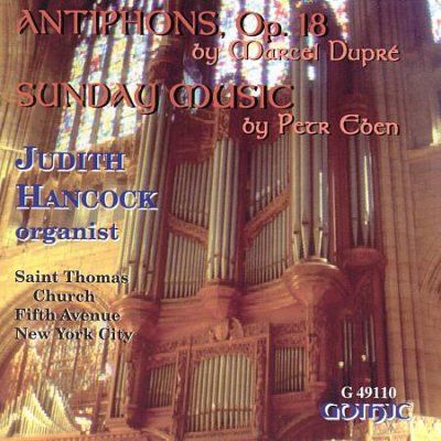 Judith Hancock - Antiphons Op 18 (CD)