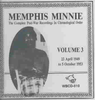 Memphis Minnie - Memphis Minnie: Comp Record V3 49 - 53 (CD)