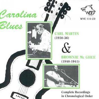 Carl/mcghee Martin - Carolina Blues (CD)