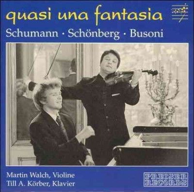 Schumann/Schoenberg/Busoni:Quasi Una - (Import CD)