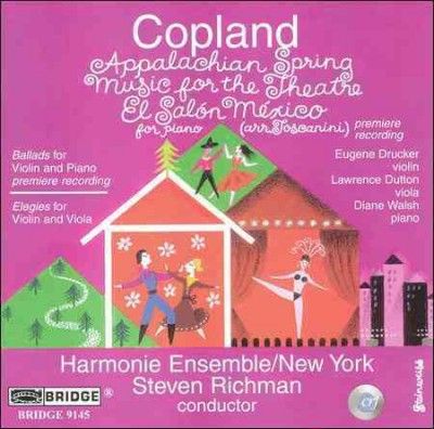 Aaron Copland - Copland: Appalachian Spring Music For (CD)