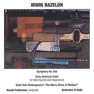 Harold Farberman - Bazelon: Symphony No. 1 (CD)