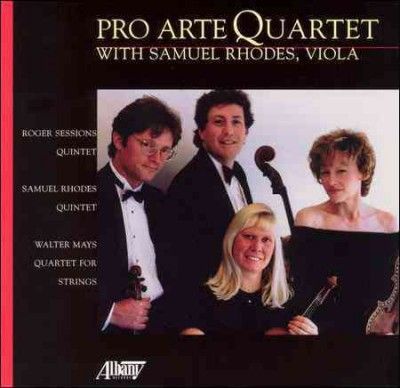 Pro Arte Quartet - Pro Arte Quartet With Samuel Rhodes (CD)