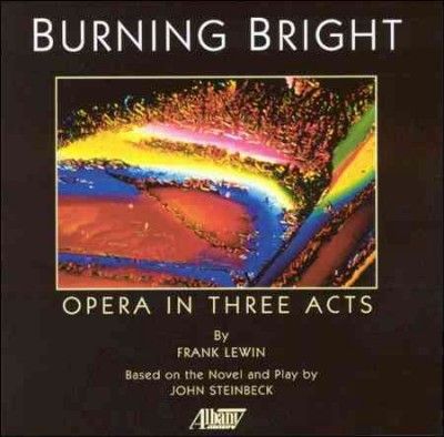Frank Lewin - Burning Bright: Opera In 3 Acts (CD)