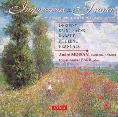 Andre Moisan - Impressions De France (CD)