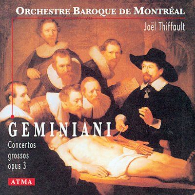 Joel Thiffault - Geminiani: Concerti Grossi Op. 3 (CD)