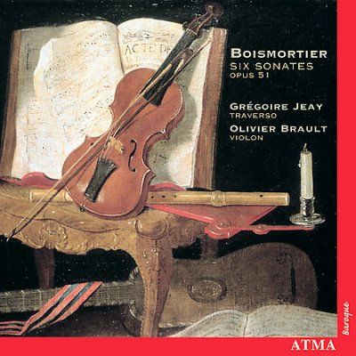 Gregoire Jeay - Boismortier: Six Sonatas Op 51 (CD)