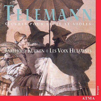 Barthold Kuijken - Telemann: Works For Flute And Violes (CD)