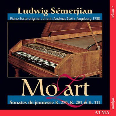 Ludwig Semerjian - Mozart: Piano Sons Vol I K 279 283 311 (CD)