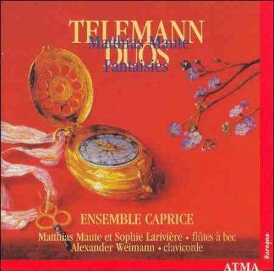 Ensemble Caprice - Telemann/maute: Duos Fantaisies (CD)