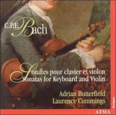 Adrian Butterfield - Cpe Bach: Violin Sonatas (CD)