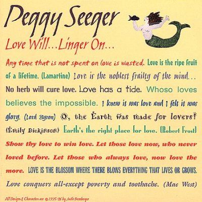 Peggy Seeger - Love Will Linger On (CD)