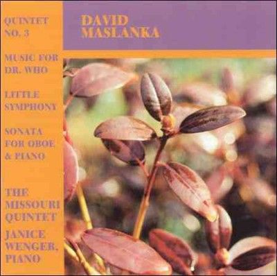 David Maslanka - Music For Winds (CD)