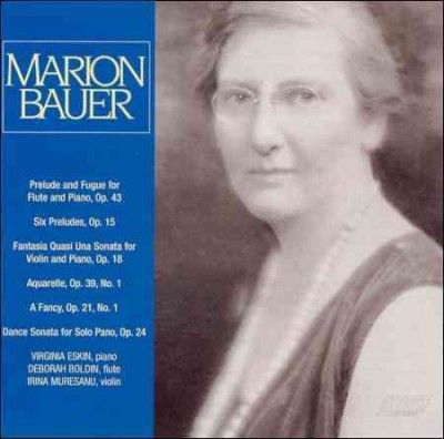 Virginia Eskin - Bauer: Prelude And Fugue For Flute And (CD)