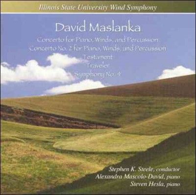 Illinois State Unive - Maslanka: Concertos And Symphony No 4 (CD)
