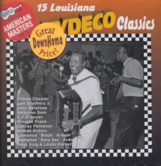 Various - 15 Louisiana Zydeco Classics (CD)