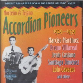 Various - Norteno &amp; Tejano Accordion Pioneers (CD)