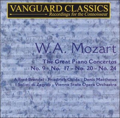 Alfred Brendel - Mozart: Great Piano Concertos (CD)
