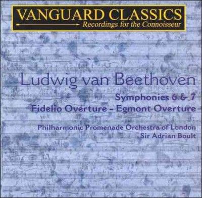 Adrian Boult - Beethoven: Symphonies 6 &amp; 7/overtures (CD)