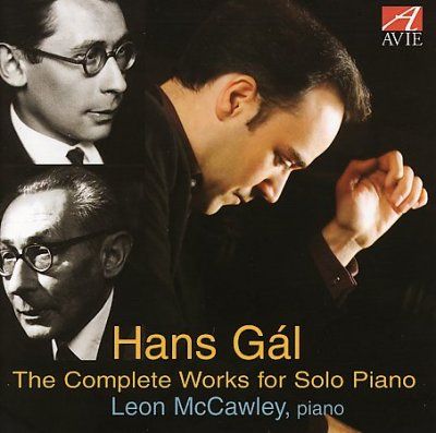Leon Mccawley - Hans Gal: Complete Works For Solo Pian (CD)