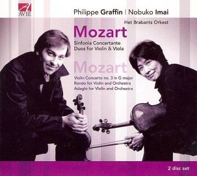Philippe Graffin - Mozart: Sinfonia Concertante &amp; Violin (CD)