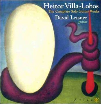 David Leisner - Villa - Lobos: Complete Solo Guitar (CD)