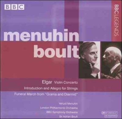 Yehudi Menuhin - Elgar: Violin Concerto Intro &amp; Alleg (CD)