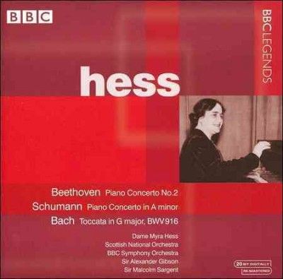 Myra Hess - Hess: Schumann Piano Concerto (CD)