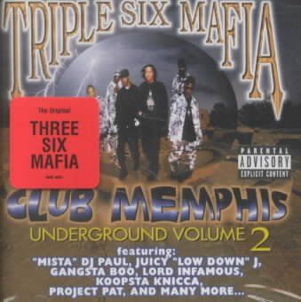 Triple Six Mafia - Club Memphis Underground: Vol 2 (CD)