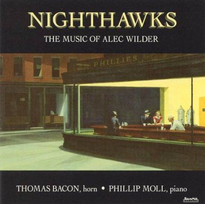 P T/moll Bacon - Nighthawks: Music Of Alec Wilder (CD)