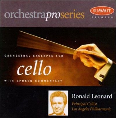 Ronald: Cel Leonard - Orchestral Excerpts For Cello (CD)