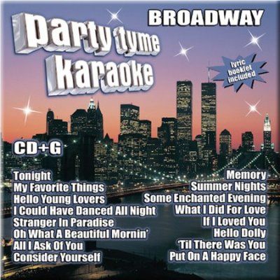 Party Tyme Karaoke - Broadway (CD)