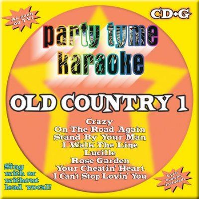 Party Tyme Karaoke - Old Country (CD)