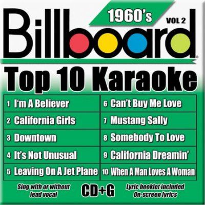 Sybersound Karaoke - Billboard Top 10 Karaoke: 1960's Vol2 (CD)