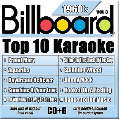 Various - Billboard Top 10 Karaoke: 60's Vol 3 (CD)