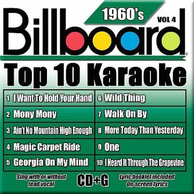 Various - Billboard Top 10 Karaoke: 60's Vol 4 (CD)