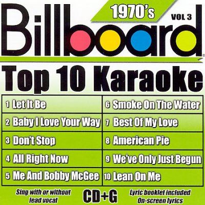 Artist Not Provided - Billboard Top 10 Karaoke: 1970's Vol 3 (CD)