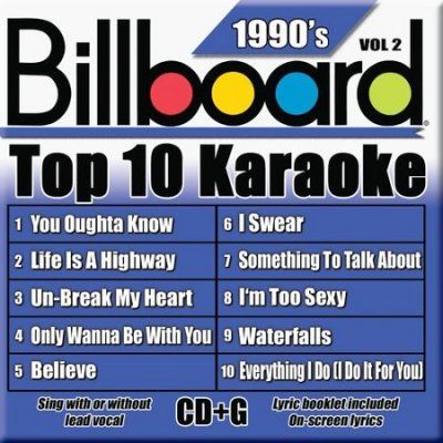 Various - Billboard Top 10 Karaoke: 90's Vol 2 (CD)