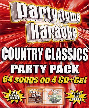 Party Tyme Karaoke - Country Classics Party Pack (CD)