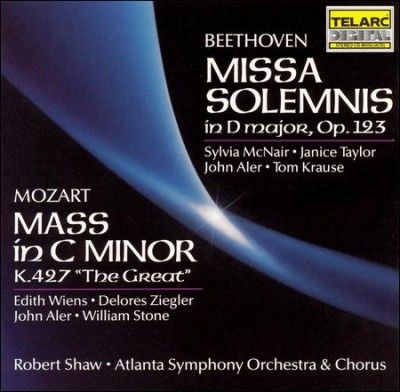 Shaw/aso - Mozart: Mass/beethoven: Missa Solemni (CD)