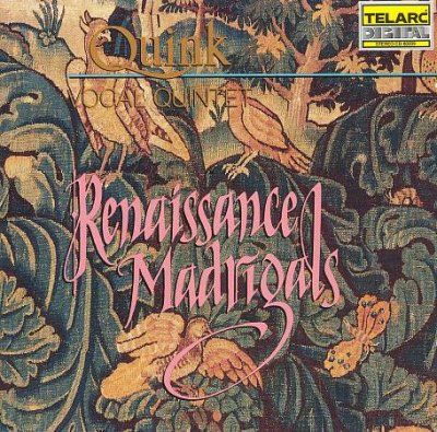 Quink Vocal Quintet - Renaissance Madrigals (CD)